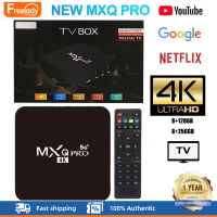 MXQ BOX PRO 4K Baru HD 13.0 Smart TV dengan Sokongan 5G WIFI untuk Peranti Luar Dilengkapi Remote Co