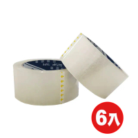 【地球牌】超透明OPP膠帶48mmX90Y-6入(5210402)