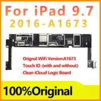 32/64/128/256GB-9.7/10.5/12.9inch Logic Board Original With Touch ID A1584 A1670 A1673 A1701 For Ipad Mainboard Clean iCloud