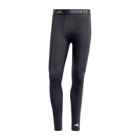 【adidas 愛迪達】TF Base Tight 男 緊身褲 束褲 內搭 吸濕排汗 黑(IN5590)