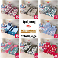 New Sprei Sorong / Duo / 2in1 Kintakun D'luxe Single 120x200 Kids Minimalis - Kasur No..3