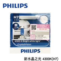東杰公司貨 PHILIPS 飛利浦燈泡 新水晶之光 4300K(H7)