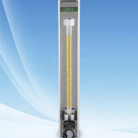 LZB-4 flowmeter glass rotor flowmeter gas flowmeter air water liquid Yuyao flowmeter （stainless steel）