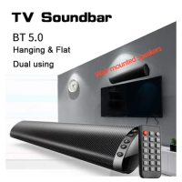 Powerful Soundbar Sound Radio Blaster Bar Audio TV PC Computer Subwoofer Wireless Echo Wall Home Theater Bluetooth Speaker
