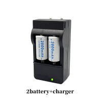 2023 NEW CR123A RCR 123 ICR 16340 Battery 2800mAh 3.7V Safety Camera Rechargeable Battery Lithium Io