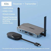 Hagibis G9W Wireless HDMI-compatible Transmitter and Receiver Extender Kit Wireless Display Dongle f