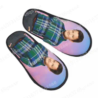 Humor Meme Gibby House Slippers Women Soft Memory Foam Fantasy Slip On Hotel Slipper Shoes