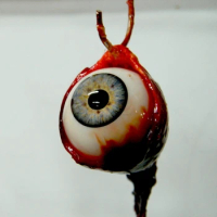 Artificial Eyeball Bloody Eyeball Realistic Eyeball Halloween Horror Props