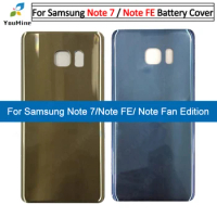 For Samsung Galaxy Note7 note FE 7 back Housing Rear Glass Door Case For Samsung Note Fan Edition Battery Cover N930 N930F N935