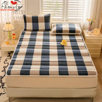 Soft Mattress Pads Washable Mattress Cover Protector Foldable Tatami Bed Mat for Home Hotel Bed Cover Home Decor(No Pillowcase)
