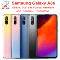 Samsung Galaxy A8S G8870 Dual Sim Snapdragon 710 6GB/8GB RAM 128GB ROM 6.4" NFC Triple Camera Original Mobile phone