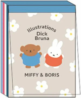 日本製Miffy記事本 迷你筆記本 隨身攜帶記事本 Miffy記事本 記事簿 迷你筆記紙本簿 平行進口 - Miffy & Boris