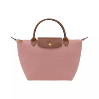 LONGCHAMP Le Pliage Original Small Top Handle Bag Pink Tea