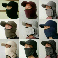 topi tani. topi banguan.topi kebun topi serbaguna Hitam