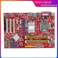 Used LGA 775 For Intel P45 P45 Neo-F Computer USB2.0 SATA2 Motherboard DDR2 16G Desktop Mainboard