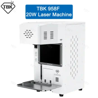 20W TBK 958F Laser Separate Metal Marking Machine For iPhone 8 X 11 12 13 14 Back Glass Repair Removal Separating Engraving