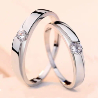 Cincin Couple Perak 925 / 925 Sterling Silver Couple Ring NCC13