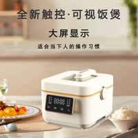 電飯煲米湯分離蒸煮煲湯煮粥多功能全自動家用迷你電飯鑊3L可視