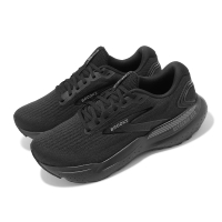 【BROOKS】慢跑鞋 Glycerin GTS 21 2E 男鞋 寬楦 黑 回彈 透氣 甘油系列 路跑 運動鞋(1104202E020)