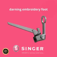 sepatu semi bordir / darning embroidery foot SINGER | Singer Mesin Jahit