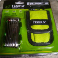 Kunci Sepeda Lipat Set 10pcs TEKIRO/Bike Toolkit Set10 TEKIRO