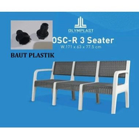 Baut Kunci Sekrup Paku Sparepart Kursi Teras Olymplast OSC-R / OSCR Motif Rotan Minimalis Sofa 1 2 3