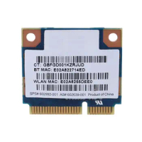 1 Pc Wireless WiFi Card Bluetooth 3.0 4520s WLAN Mini PCIexpress for HP RT3090BC4 ProBook
