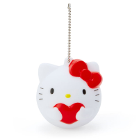 【震撼精品百貨】凱蒂貓_Hello Kitty~三麗鷗 HELLO KITTY 造型有聲鑰匙圈/吊飾-圓形#63021