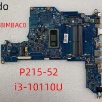 DA0Z8IMBAC0 Mainboard For Acer P215-52 Motherboard Intel Core i3-10110U uma