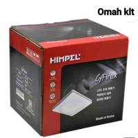 himpel exhoust fan cyflex led / air ventilator silent kipas ventilasi