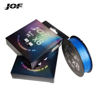 สายเบ็ด PE ถัก JOF 8 เส้น ยาว 150M 300M 500M ถักแข็งแรง สาย PE หลากเส้น มีให้เลือก 20-100LB