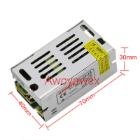 AC DC 5V 2A 12V 1A 1.25A Universal Regulated Switching Power Supply LED Light belt Driver display LCD CCTV 10W 12W 15W adapter