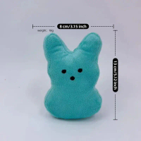 New high-quality Easter bunny PEEPS plush toy, Easter plush doll bunny in stock