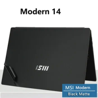 Leather Skin Laptop Stickers for MSI Modern 14 15/ Summit E14 MS-14F1 /Summit B15 A11M Laptop Vinyl Protection