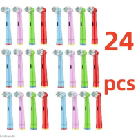 Replacement Kids Children Tooth Brush Heads For 24Pcs Oral-B Electric Toothbrush Fit Advance Power/3D Excel/Triumph/Pro