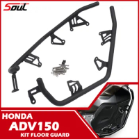Motorcycle Kit Floor Guard Engine Protetive Guard Crash Bar Engine Guard Frame Protection Fit For ADV150 19-21 ADV 150 2019-2021