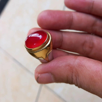 cincin batu cempaka red fanta asli aceh