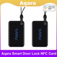Aqara Smart Door Lock NFC Card Support Aqara Smart Door Lock N100 P100 Series App Control EAL5+ Chip For Home Security NFC Card