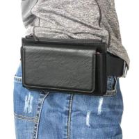 Zipper Wallet Leather Belt Clip Phone Case Holster Waist Bag For Moto G Stylus E 2020,G7 Power G8 Play G6 E6 Plus,One Z3 Z4 X4