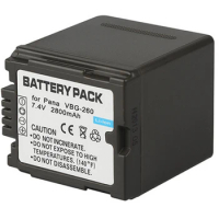 Battery Pack for Panasonic HDC-SD10, HDC-SD20, HDC-SD100, HDC-SD200, HDC-SD600, HDC-SD700, HDC-SDT750, HDC-SDT750K Camcorder