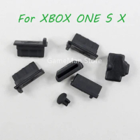 100sets For XBOXONE Slim Dust Plug Silicone Dust Proof Cover Stopper Dustproof Case Kits for XBOX ONE X S Gaming Console