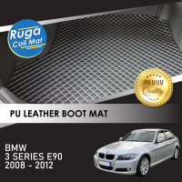 BMW 3 SERIES E90 ( 2008 - 2012 ) Karpet Bonet Kulit PU PREMIUM QUALITY PU Leather Boot Carpet