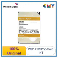 100% Original Western Digital WD Gold 14TB 3.5 HDD Enterprise Hard Drive SATA 7200 rpm WD141VRYZ
