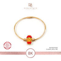 Gelang Labubu Anak Emas 8K Dominique Jewellery