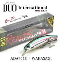 เหยื่อปลอม DUO Realis Fangbait 120SR ของแท้