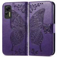 New Style Note 14 13P 12P 11P 10 Protect Case 3D Butterfly Emboss Wallet Skin for Ulefone Note 13P Case Note14 13 P 11 12 Flip C