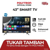 TRADE IN - POLYTRON SMART DIGITAL TV 43" PLD 43CV8869