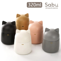 SABU HIROMORI 貓耳不鏽鋼保溫便當盒/燜燒罐(320ml、5色任選)