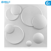 6pcs 30x30cm Decorative 3D Wall Panel Diamond Design Matt White Wallpaper Mural Tile-Panel-Mold 3D wall sticker bathroom kitchen