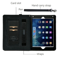 Case for IPad 9.7 2018, for New Ipad 9.7 2017 Smart Cover Auto Sleep/Wake para Leather Case for IPad 6th Generation for IPad 201